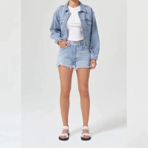 AGOLDE PARKER VINTAGE CUT OFF SHORT SIZE 28 B1282